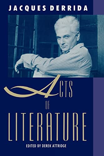 Acts of Literature von Routledge